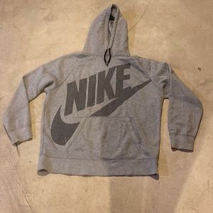 grey nike hoodie